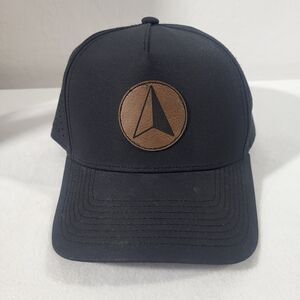 Brand Makers Black With Diamond Symbol  Vented Snapback Trucker Style Hat
